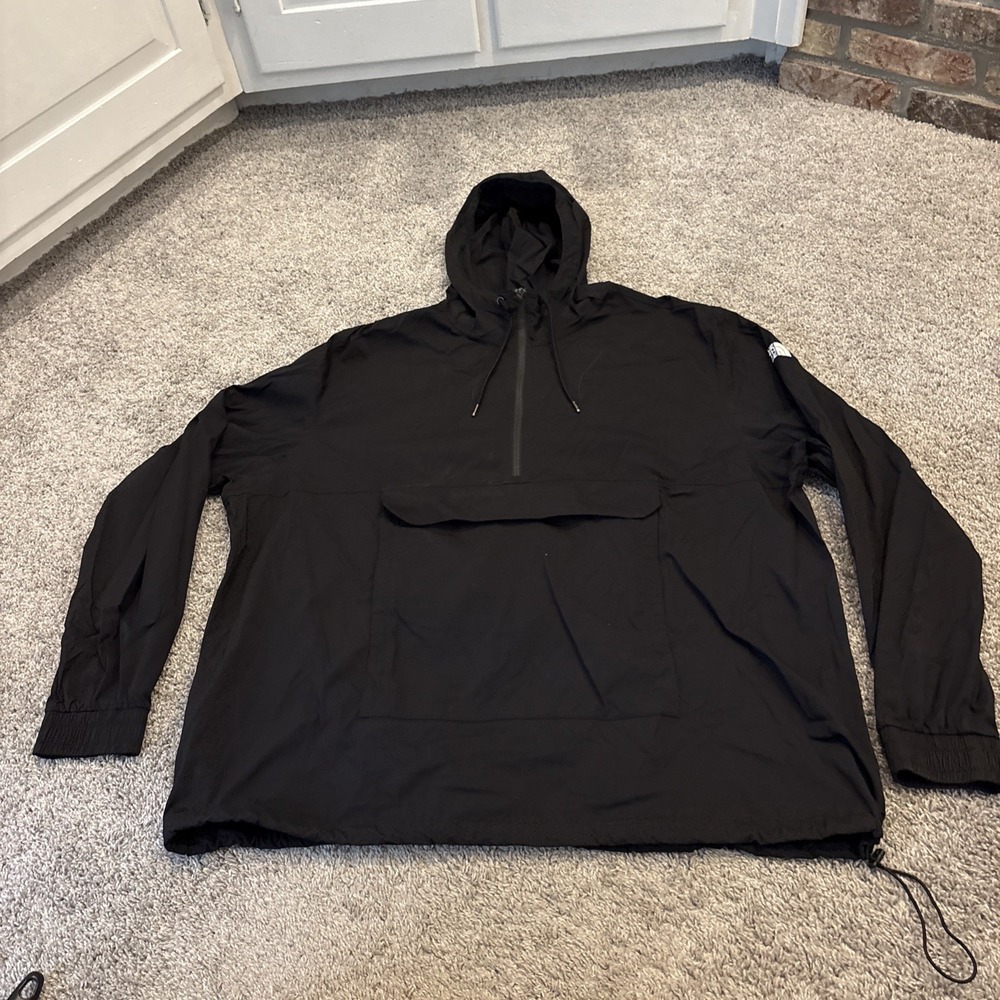 The North Face NF0A5IRW Packable Travel Anorak Black Big 3XL XXXL WINDWALL Hood